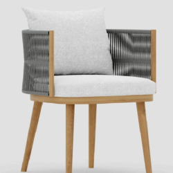 Silla Q-0403/MN – Madera Teca